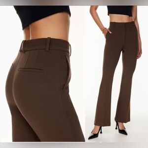 NWOTS Babaton Program Pant- high-waisted flared trousers Sz 8